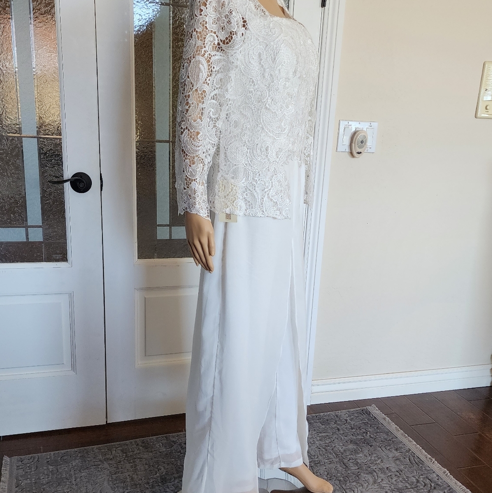 LT LAN TING BRIDE 3 PC PANTSUIT SZ Sm NWT - Picture 9 of 16